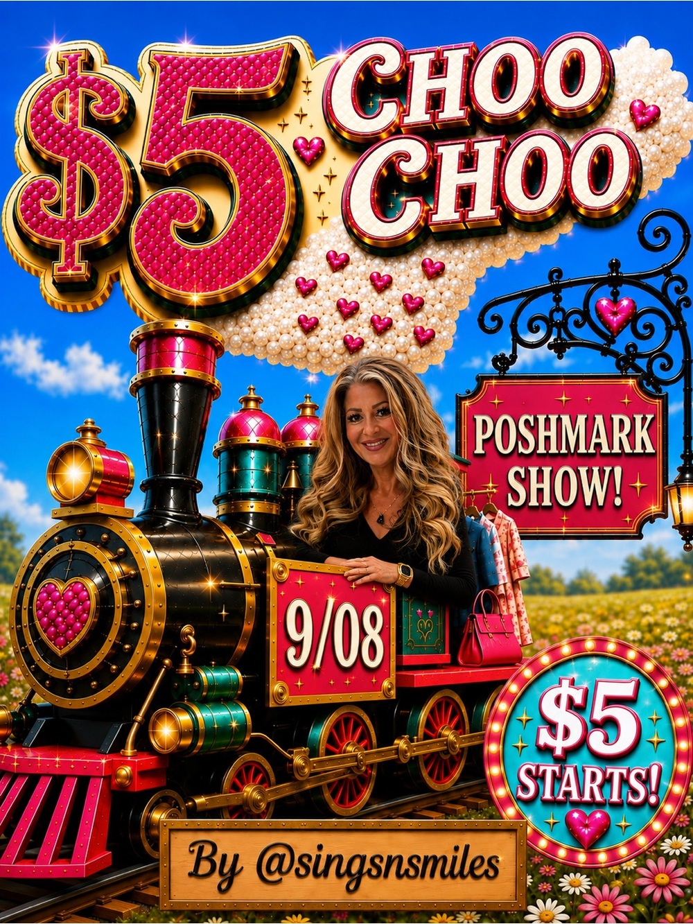 Unlisted Item by E: $5 Starts Train, 9/8